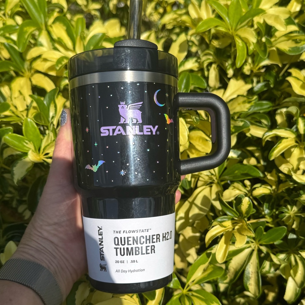 New 2025 Stanley Halloween Black Spellcast 20 oz Quencher H2.0 Tumbler